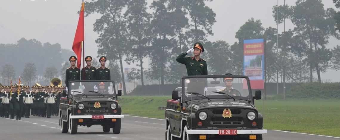 Rehearsal for military parade to mark 70th anniversary of Dien Bien Phu Victory